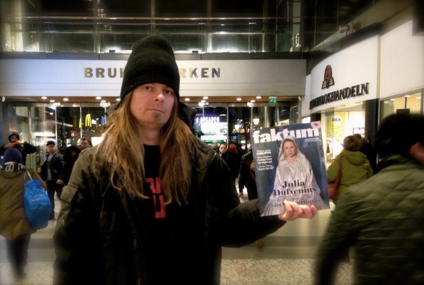 Peter Ahlborg har varit utan fast bostad i många år. I en intervju med Epoch Times berättar han om hur det känns att hamna utanför systemet. (Foto: Susanne W Lamm/ Epoch Times)