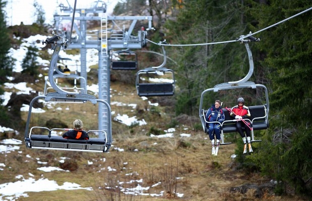Över hela världen har klimatet varit ovanligt milt under januari månad 2007. (Foto: AFP / Thomas Coex)