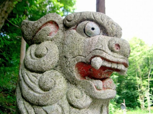 Poetens måltid? Att äta tio stenlejon låter som ett löjligt ämne för en dikt, men det här verket har ett språkligt snarare än ett betydelsemässigt mål. (Foto: Public domain source)
