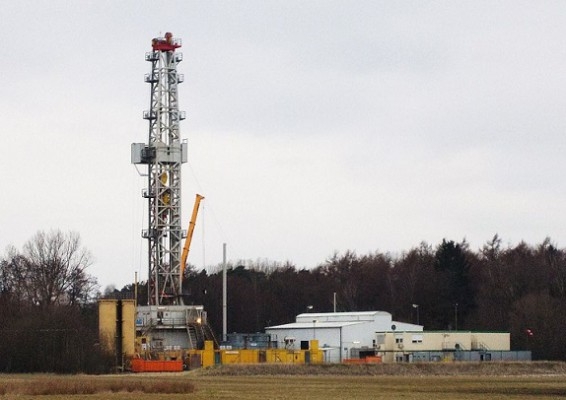 Exxon Mobils hydrauliska spräckningskälla i Tyskland. (Foto: Wikimedia Commons)