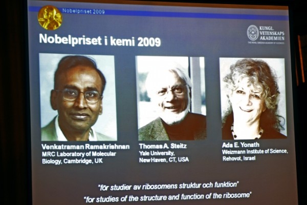 2009 års Nobelpristagare i fysik (Foto: Oliver Morin / AFP Photo)