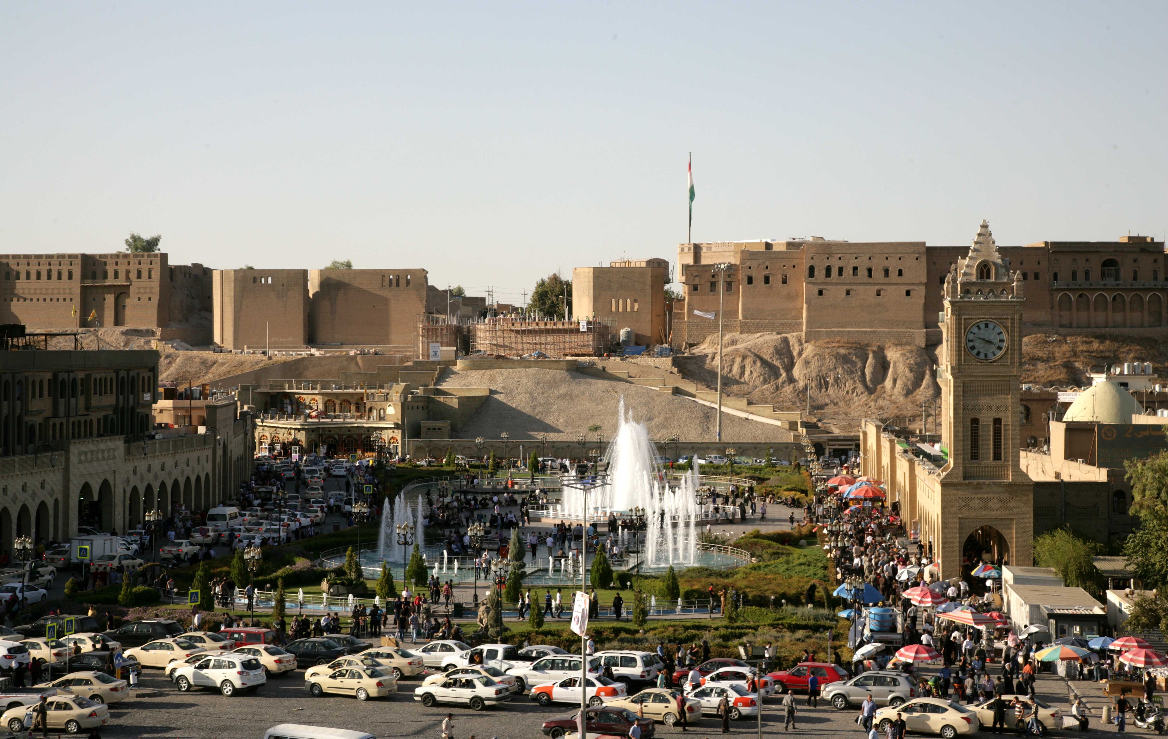 FN:s sändebud för Irak Jan Kubis, har besökt staden Erbil i det autonoma Kurdistan i norra Irak för att försöka lösa de politiska spänningarna i området. (Foto: Safir Hamed /Getty Image)