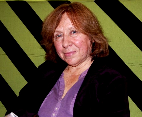 2015 års nobelpristagare i litteratur, Svetlana Aleksijevitj. (Hans Bengtsson/Epoch Times Sverige)