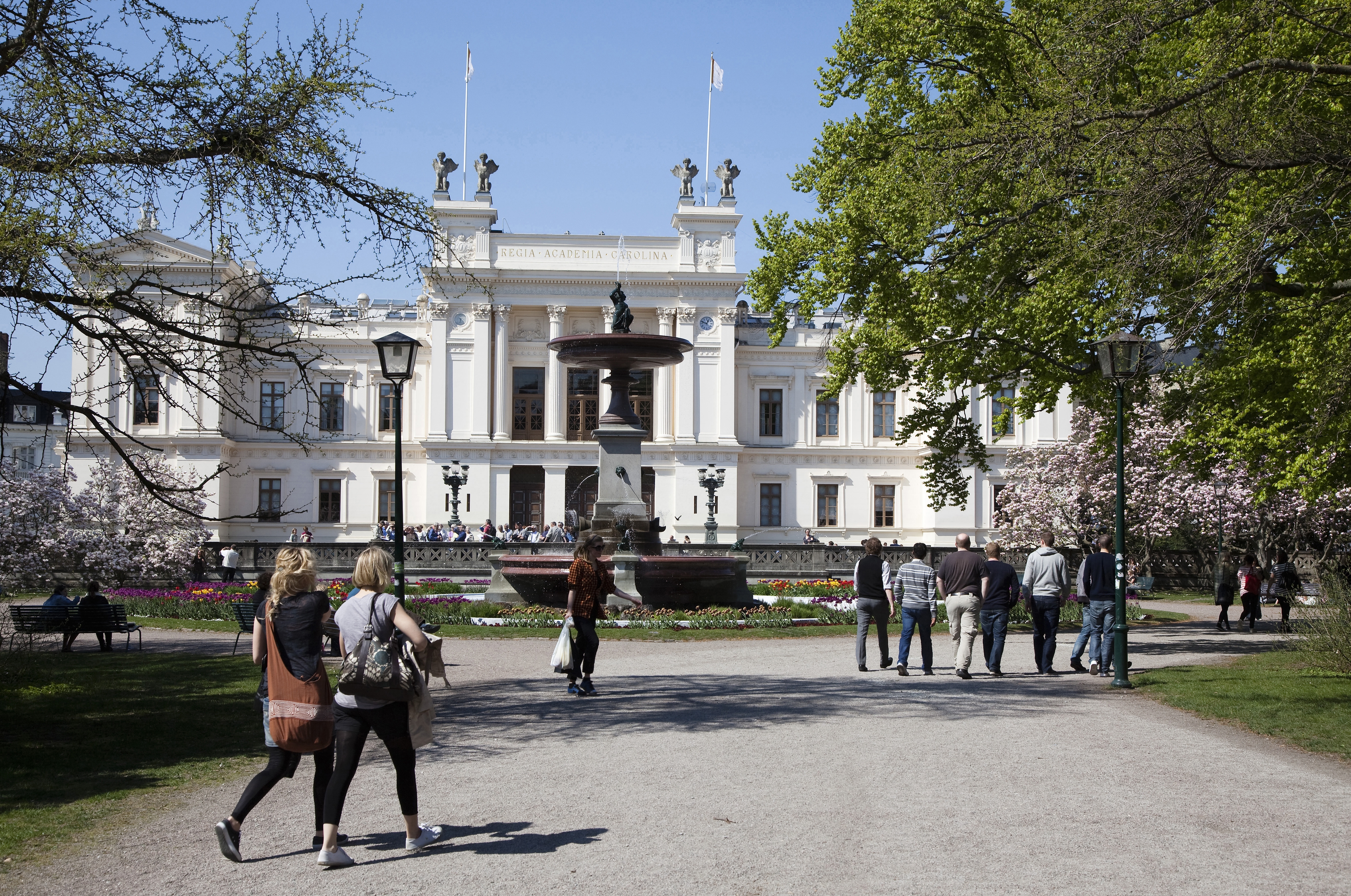 Ett hotfullt sms nådde många Lundastudenter på söndagsnatten. Idag hålls universitetet stängt. (Foto: Mikael Risedal/Lunds universitet)