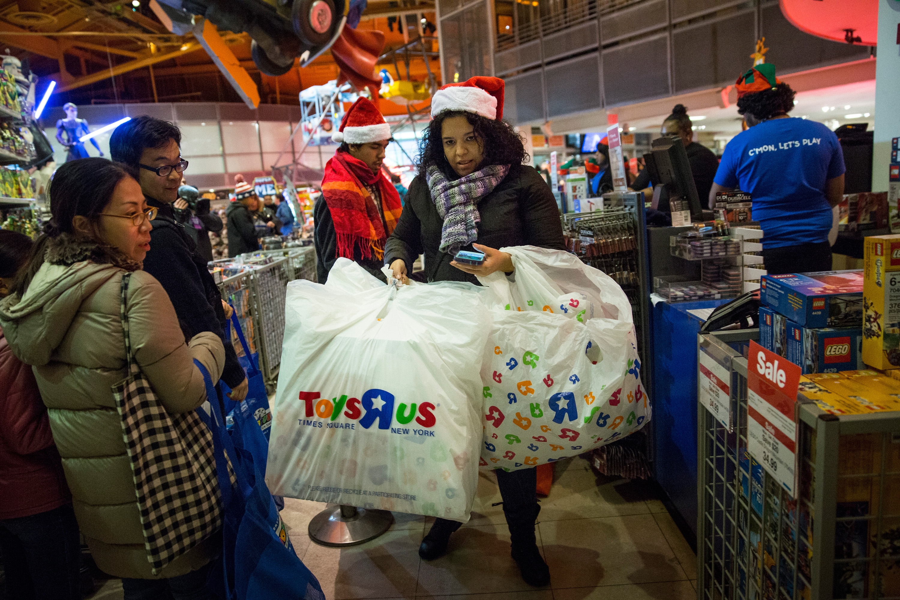 
Leksaksjätten Toys R Us har beslutat plocka bort leksaksvapen från sina butikshyllor i Frankrike. (Foto: Andrew Burton/Getty Image)