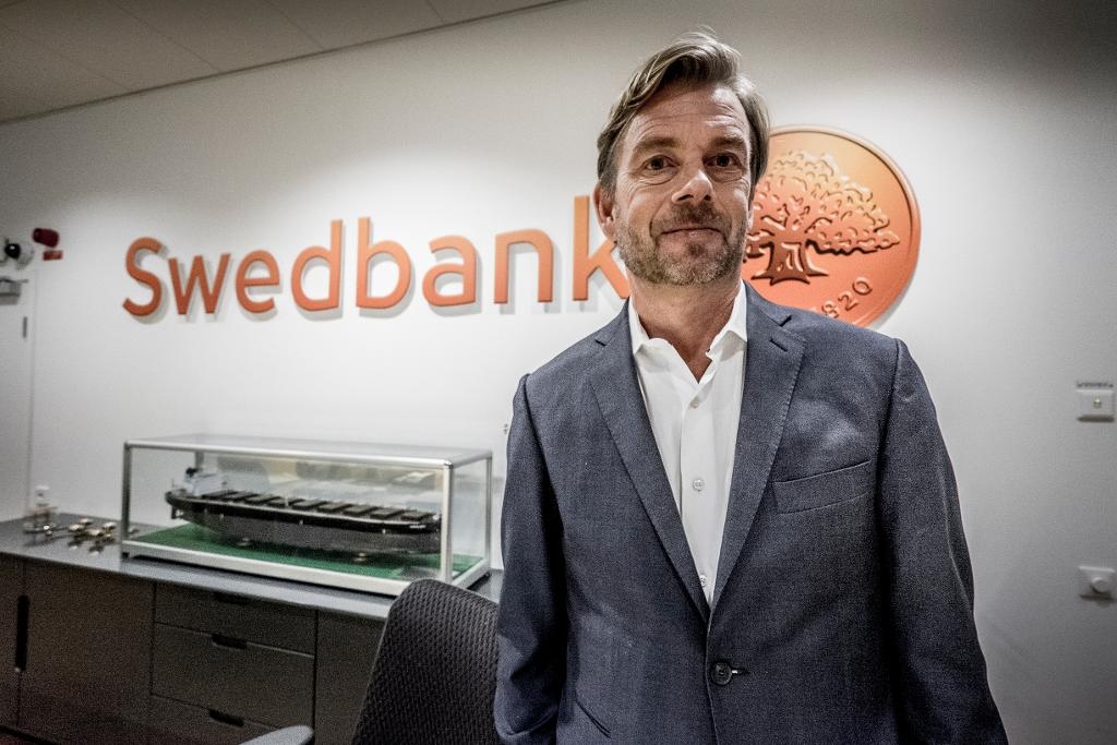 Swedbanks vd Michael Wolf avgår med omedelbar verkan. Enligt ett pressmeddelande har styrelsen tagit initiativet till förändringen. (Foto: Magnus Hjalmarson Neideman /SvD/TT-arkivbild)