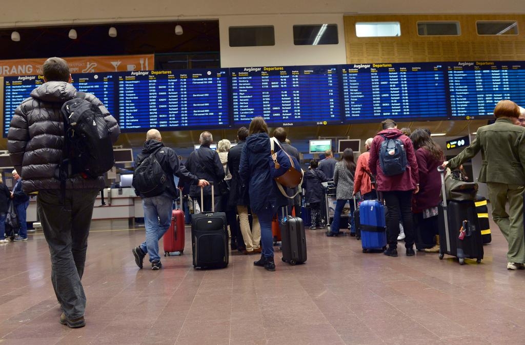 Även i dag är ett antal flygningar från Arlanda och Bromma flyg inställda som en följd av gårdagens totalstopp för flygtrafiken. (Foto: Jonas Ekströmer /TT-arkivbild)