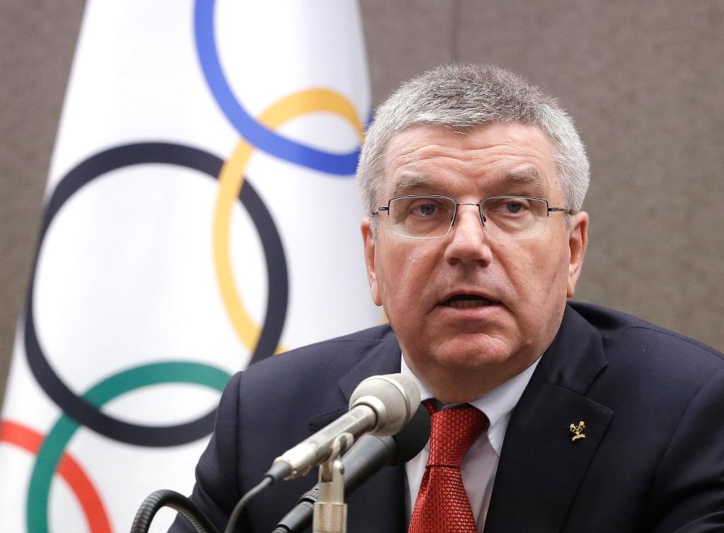 IOK:s ordförande Thomas Bach väntas snart få ta ställning till rapport om rysk OS-dopning. (Foto: Ahn Young-joon /AP/TT arkivbild)