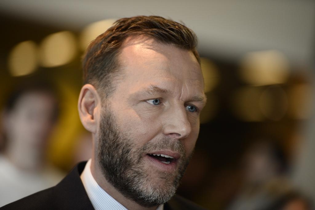 Telia Sonera, med vd Johan Dennelind, redovisar kvartalssiffror. (Foto: Maja Suslin /TT-arkivbild)