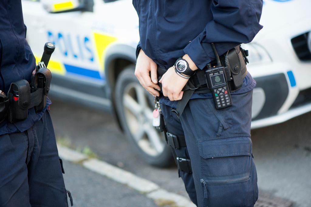En stor polisinsats pågår i Boden vid ingenjörbataljonens gamla område. Även Säpo är informerat. Arkivbild. (Foto: Fredrik Sandberg/TT)