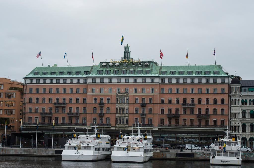 Grand Hotel i Stockholm. (Foto: Stina Stjernkvist/TT)