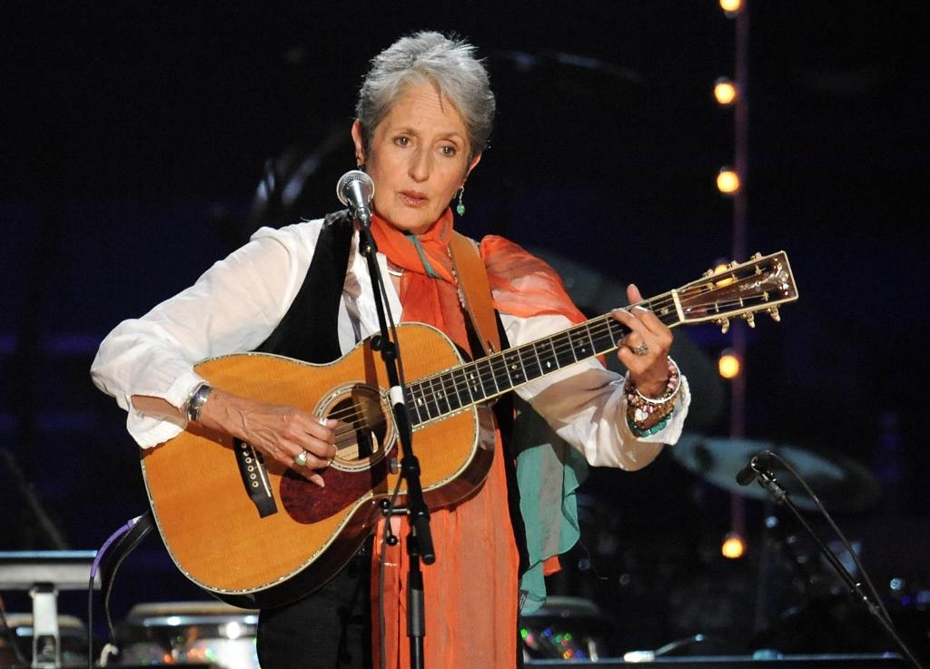 Joan Baez. (Foto: Evan Agostini/AP/TT-arkivbild)