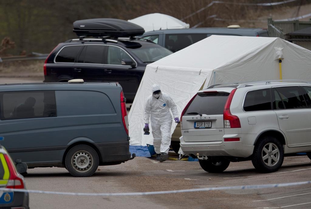 
Martin Saliba som dömts till livstids fängelse för trippelmordet i Uddevalla i mars i fjol kan dömas i en ny rättegång i Libanon. (Foto: Björn Larsson Rosvall /TT)
