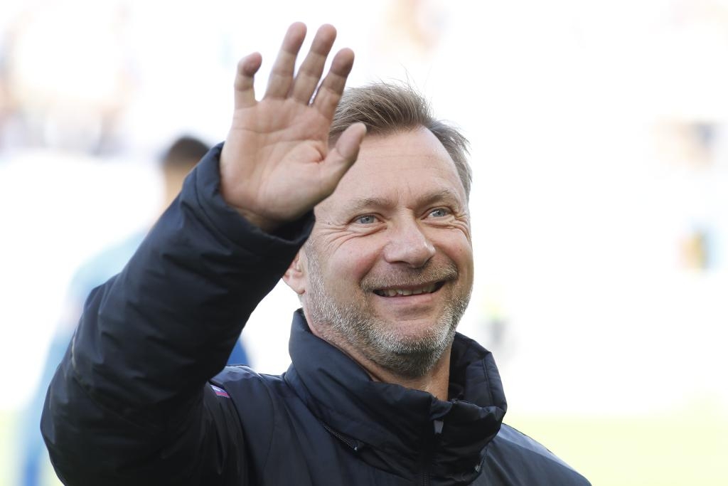 Häckens förre tränare Peter Gerhardsson tar över som förbundskapten för damfotbollslandslaget efter Pia Sundhage nästa år. (Foto: Björn Olsson/TT)