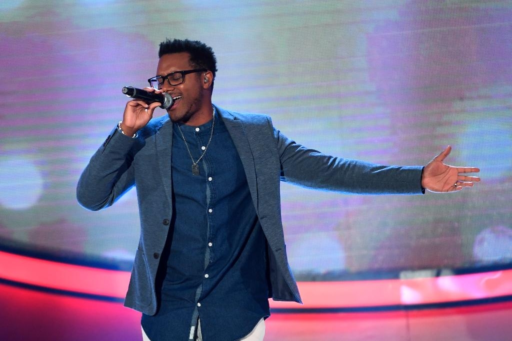 Favorittippade Greg Curtis fick lämna "Idol" efter fredagens veckofinal. (Foto: Jonas Ekströmer/TT)