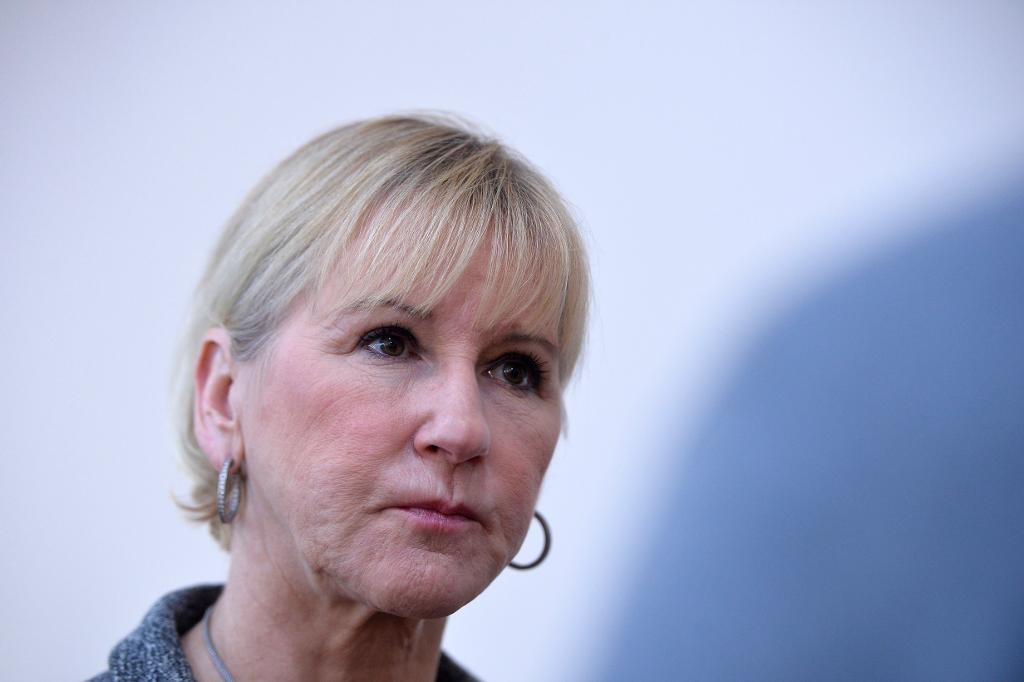 

Utrikesminister Margot Wallström (S). Arkivbild. (Foto: Vilhelm Stokstad/TT)                                                                                        