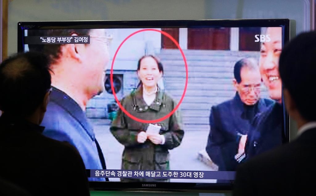 Kim Yo Yong, syster till Nordkoreas ledare Kim Jong-Un, är en av dem som har lagts till på USA:s sanktionslista. (Foto: Ahn Young-joon/KRT/AP-arkivbild)