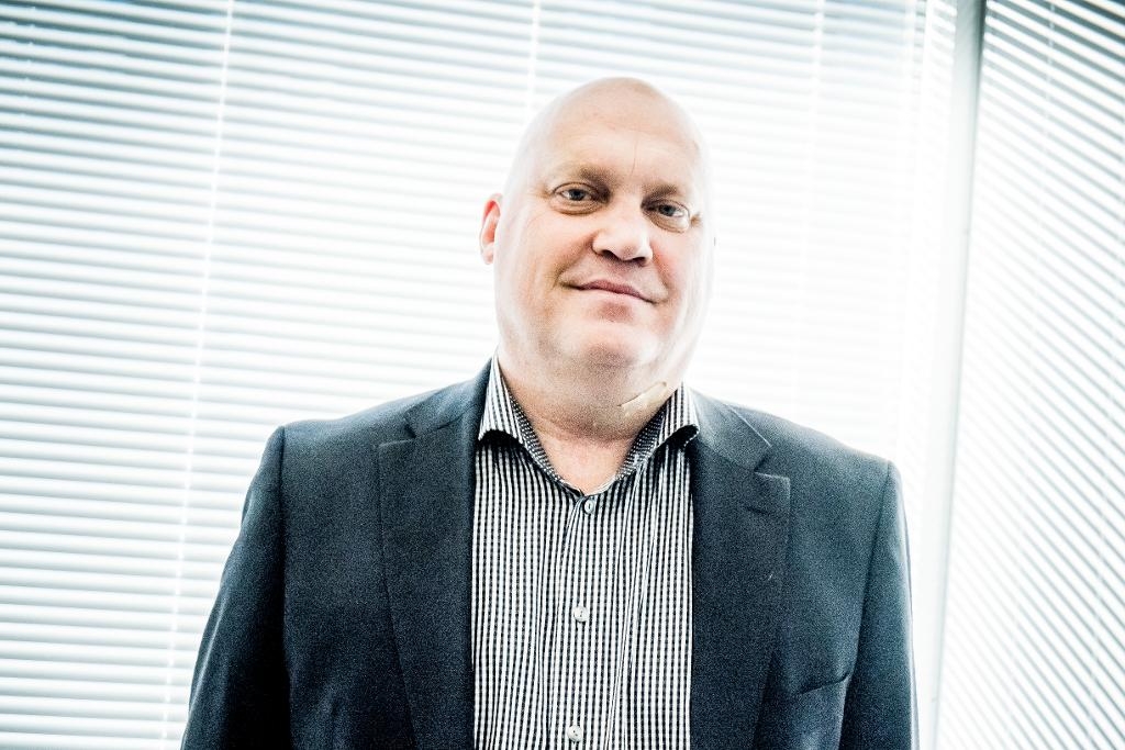 Johan Carlström, före detta vd för Fingerprint Cards, är liksom den nu avhoppade styrelseledamoten Lars Söderfjell misstänkt för insiderbrott.  (Foto: Magnus Hjalmarson Neideman/SvD/TT-arkivbild)