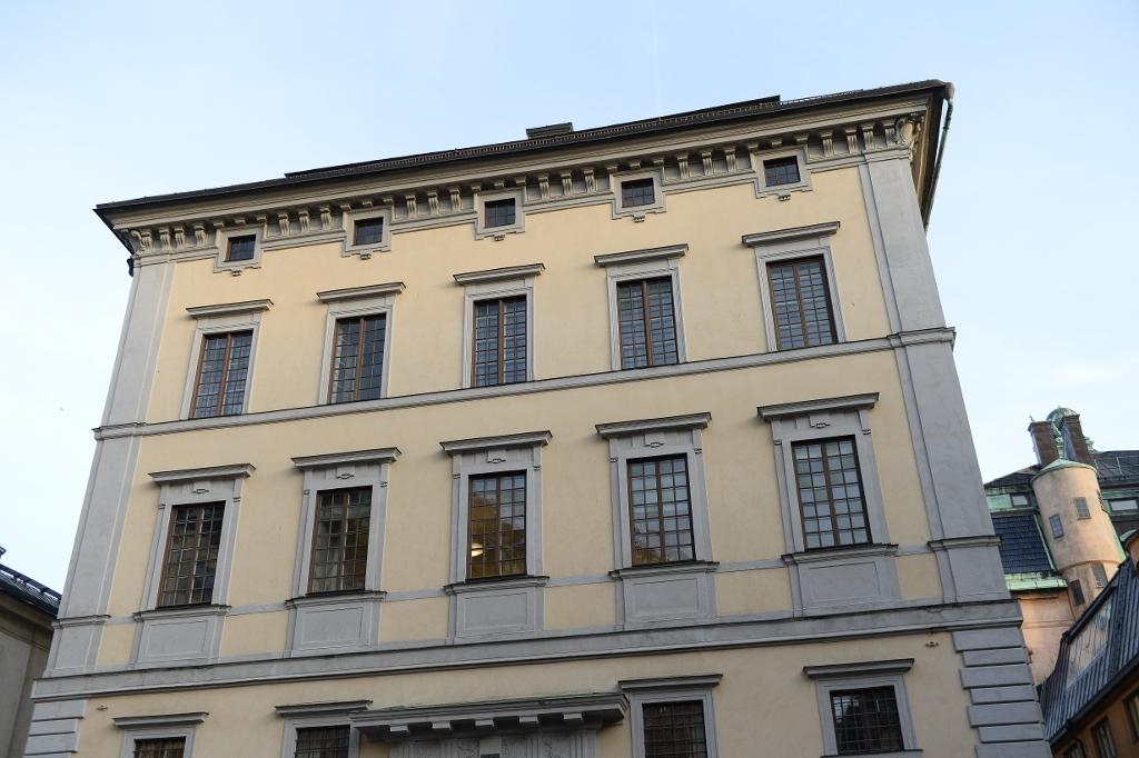 Statens fastighetsverks huvudkontor i Gamla stan i Stockholm.  (Foto: Pontus Lundahl /TT-arkivbild)