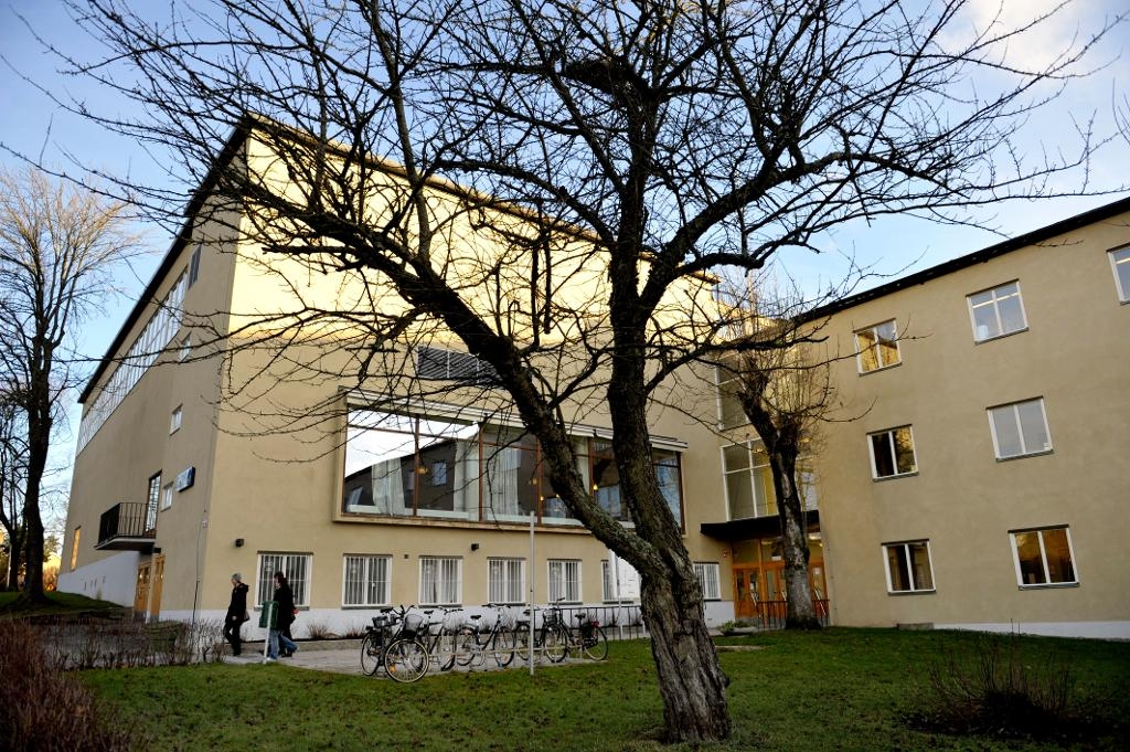 Bromma gymnasium.  (Foto: Jessica Gow / TT-arkivbild)