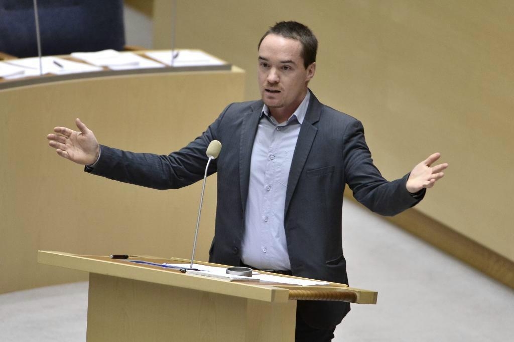 


Sverigedemokraten Kent Ekeroth. Foto: Claudio Bresciani/TT. Arkivbild.                                                                                                                                    