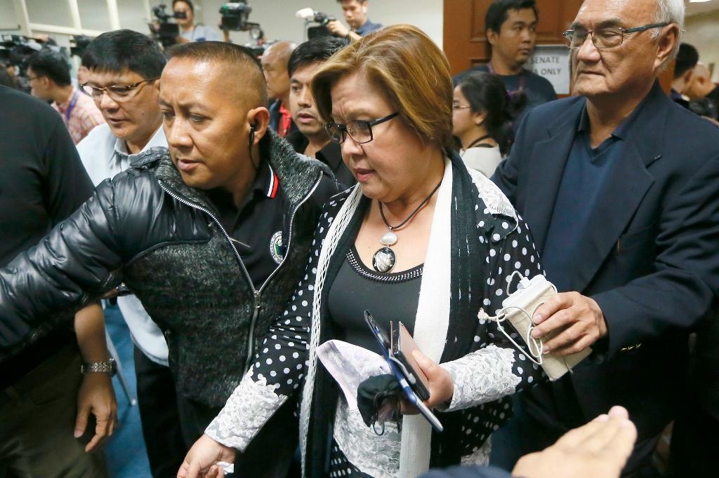 

Leila de Lima.  Foto: Bullit Marquez/AP/TT                                                                                        