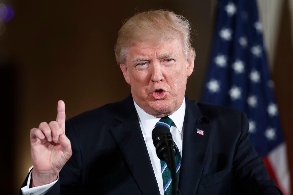 


President Donald Trump vill få ut papperslösa som misstänks för, eller har begått, brott. Foto:
Pablo Martinez Monsivais/AP/TT                                                                                                                                    