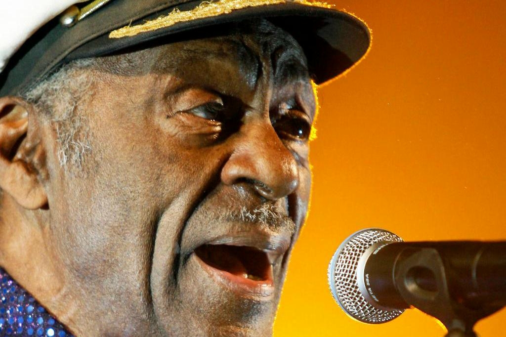 

Chuck Berry 2007, sista konserten på en Europaturné. Foto: Israel Lopez Murillo/AP/TT. Arkivbild                                                                                        