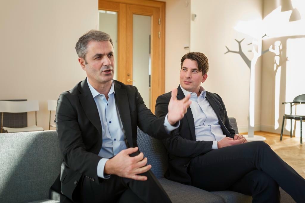 

Jonas Nygren (S), till höger, ska utreda den nya myndigheten Delegation mot segration. Han är utsedd av samordningsminister Ibrahim Baylan (S). Arkivbild. Foto: Adam Wrafter/SvD/TT                                                                                        