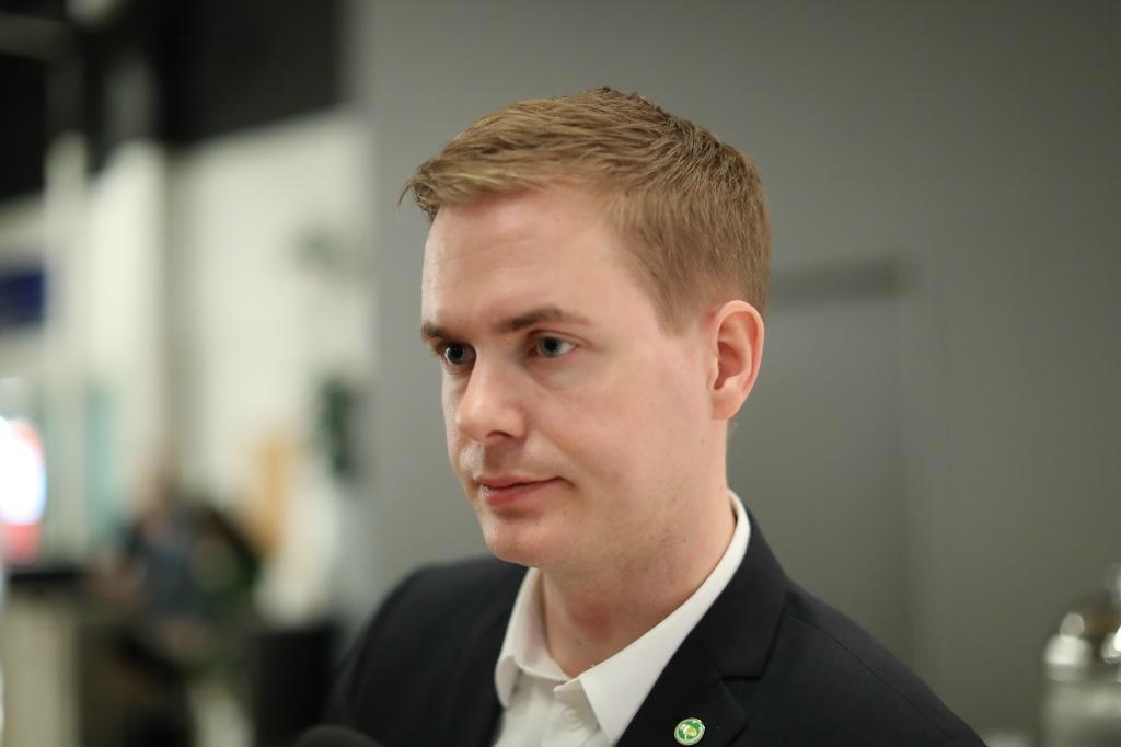Miljöpartiets språkrör Gustav Fridolin. Arkivbild. Foto:
Adam Ihse/TT