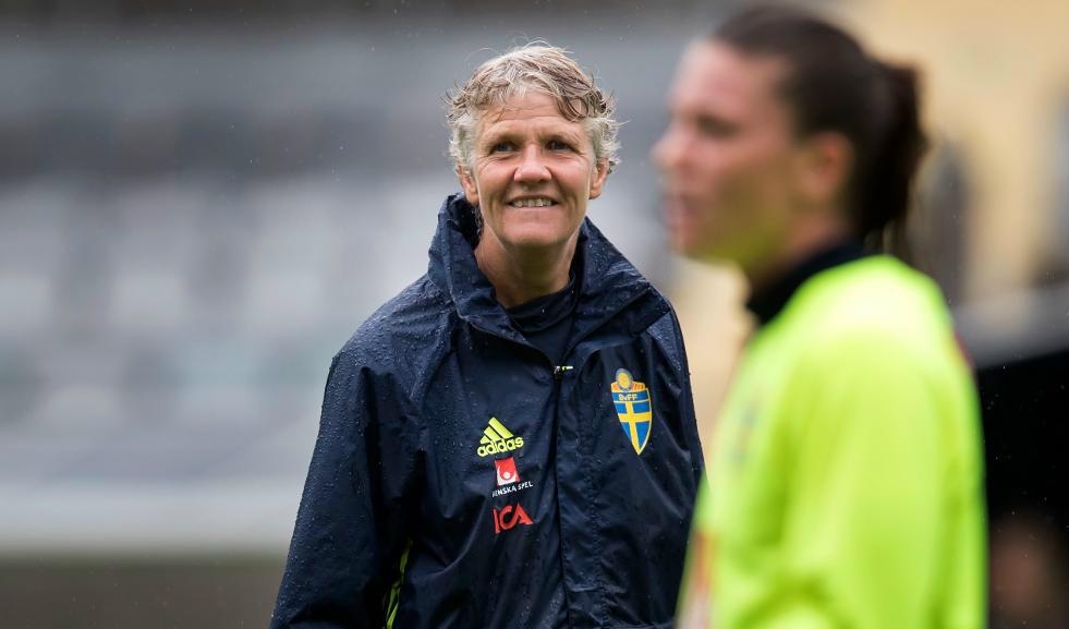 
Pia Sundhage. Foto: TT-arkivbild                                            