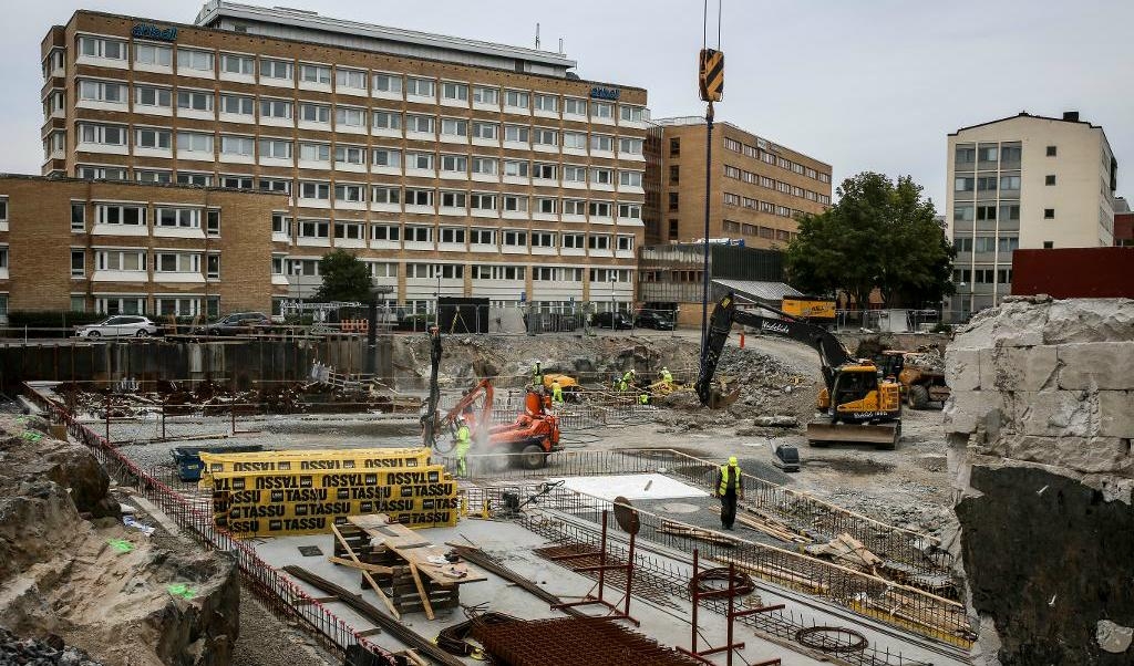
Konkurserna ökar kraftigt i byggindustrin. Foto: TT-arkivbild                                            