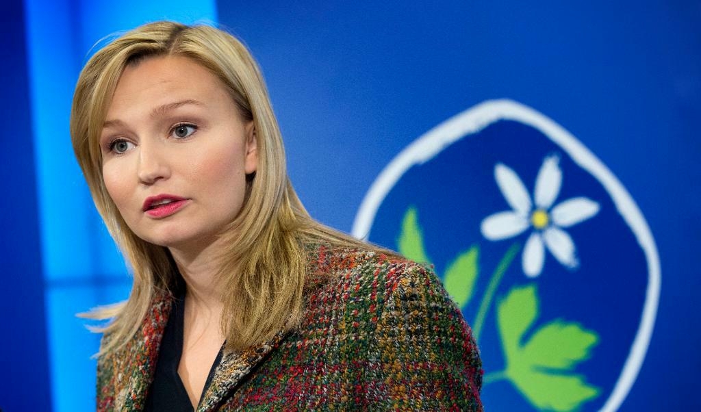 Kristdemokraternas partiledare Ebba Busch Thor. Foto: TT-arkivbild.