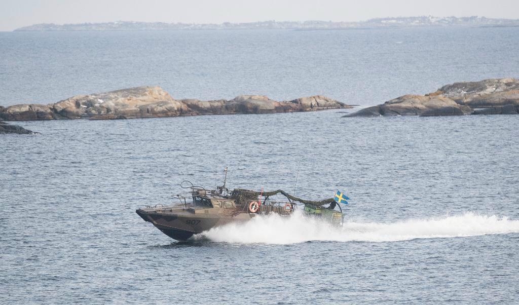 

Stridsbåt 90 i Stockholms skärgård. Foto: Fredrik Sandberg/TT-arkivbild                                                                                        
