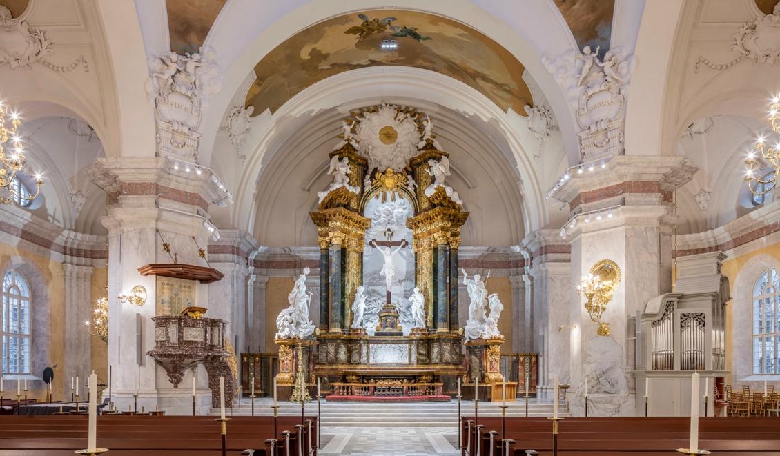 


Gustaf Vasa Kyrka har återinvigts efter omfattande renovering. Foto: Anders Fredriksén                                                                                                                                    