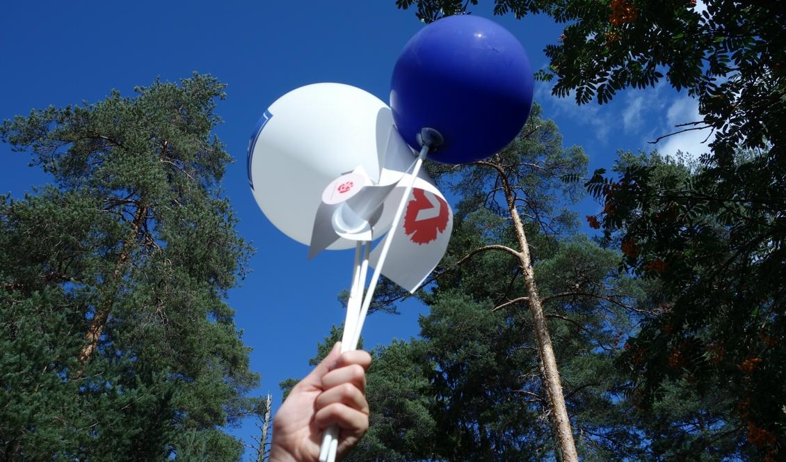 




Alla partier ville vara snälla mot barnen vid valstugebesöket. Foto: Eva Sagerfors                                                                                                                                                                                                                            