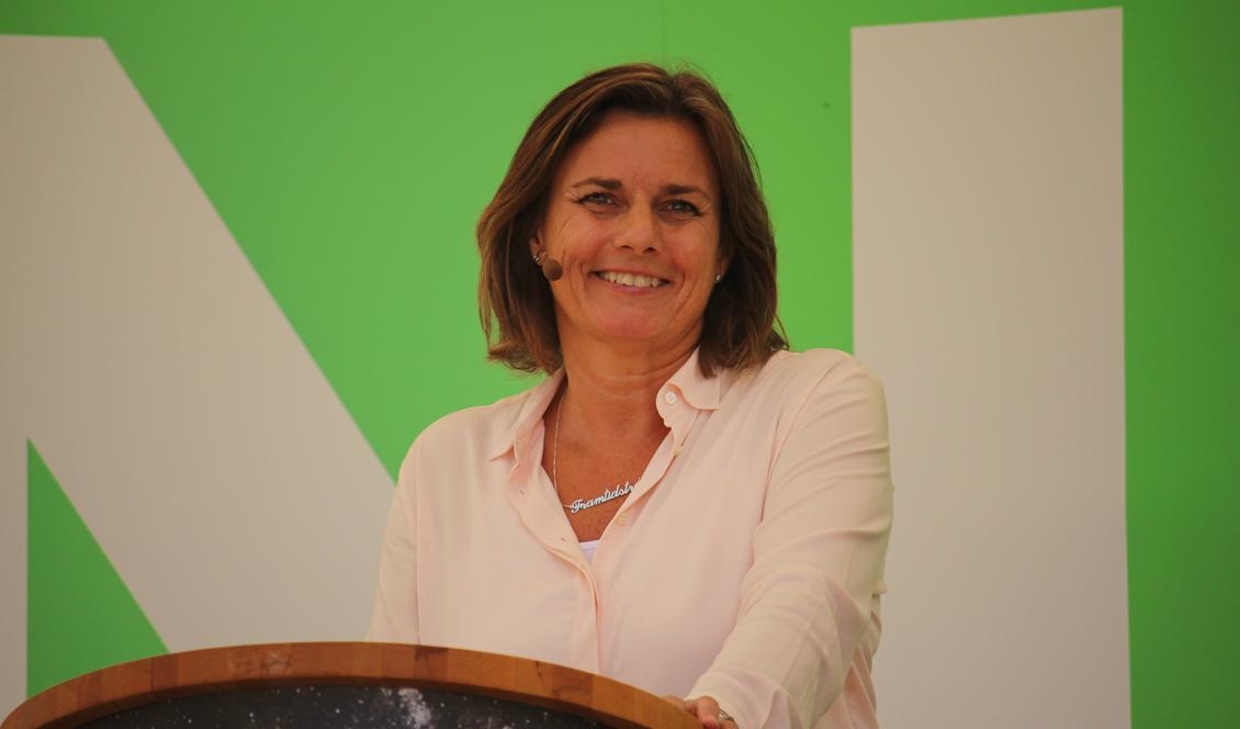 Klimat- och biståndsminister Isabella Lövin (MP). Foto: Epoch Times-arkivbild