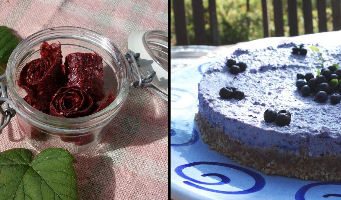 




Prova smakrikt fruktläder eller en annorlunda blåbärskaka. Foto: Eva Sagerfors                                                                                                                                                                                                                            