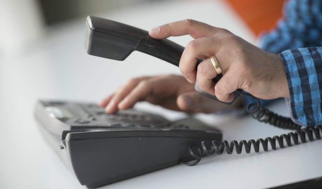 Från och med nu krävs digital eller skriftlig signatur från konsumenten för att ingå avtal över telefon. Foto: Fredrik Sandberg/TT-arkivbild