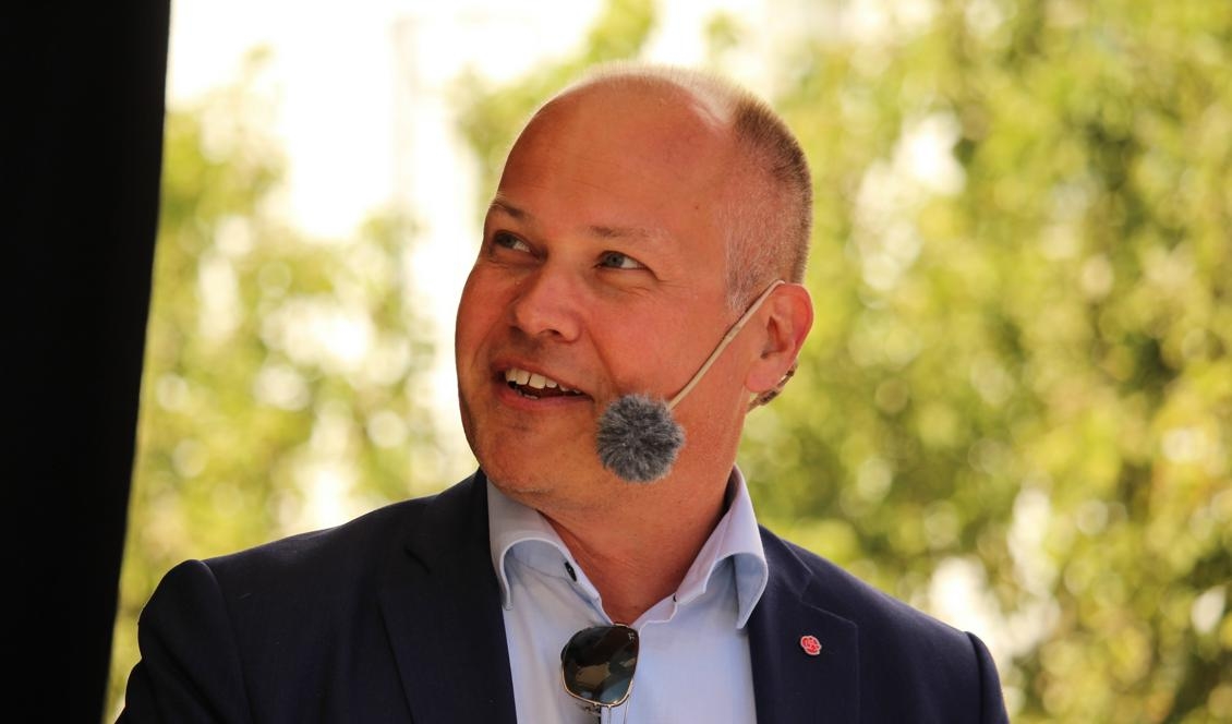 Morgan Johansson (S), justitie- och inrikesminister. Foto: Susanne W Lamm/Epoch Times-arkivbild