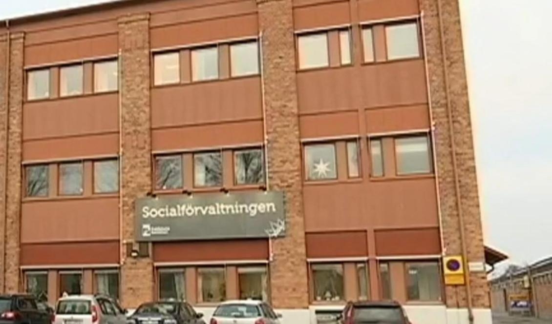 Bombhot riktades mot socialförvaltningen i Eskilstuna och Torshälla under torsdagen. Foto: Skärmdump/SVT