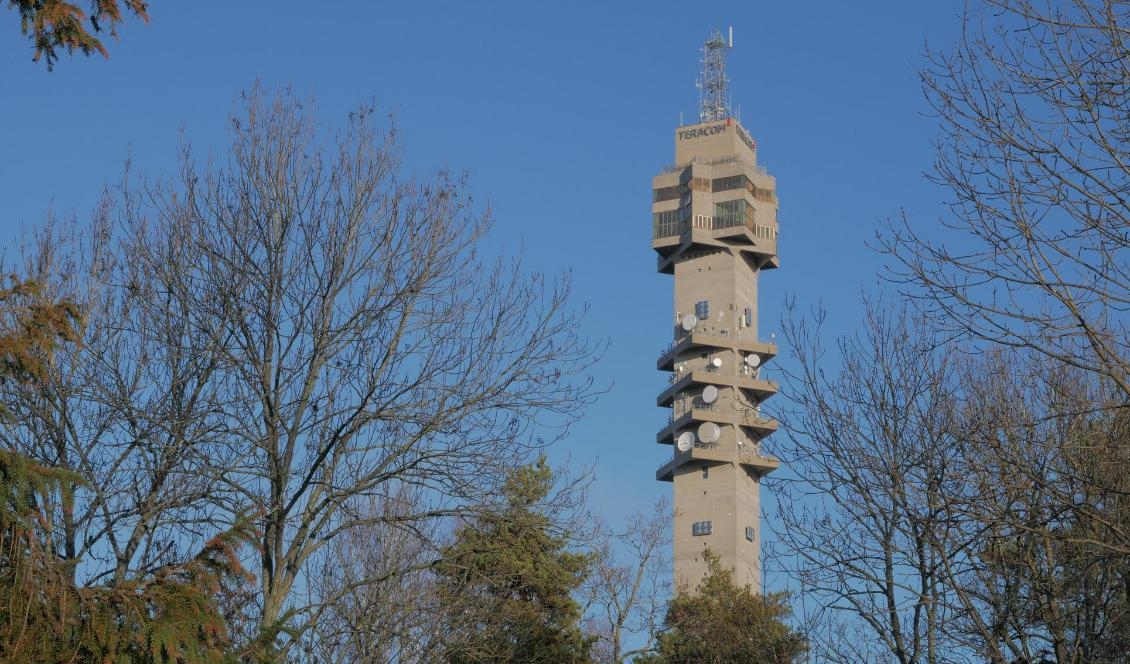 
Landmärket Kaknästornet på Gärdet i Stockholm stängs permanent för allmänheten. Foto: Bilbo Lantto/Epoch Times-arkivbild                                                