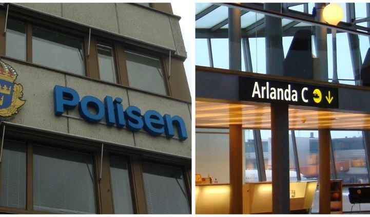 Kriminella arbetar på Arlanda, enligt en hemligt polisrapport. Foto: Epoch Times