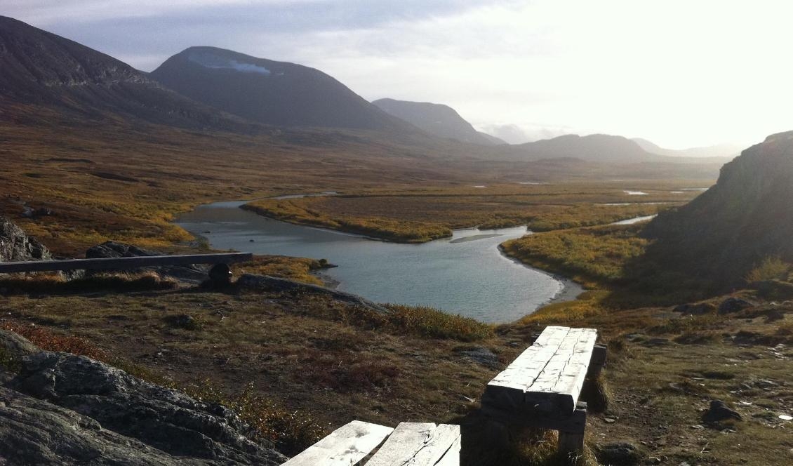 En del av populära Kungsleden. Foto: Cara Anna/TT-arkivbild