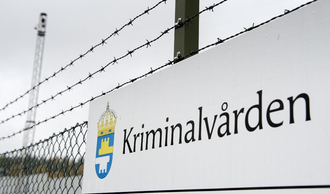 Kriminalvården behöver mer pengar för att bygga ut antalet fängelse- och häktesplatser. Foto: TT-arkivbild
