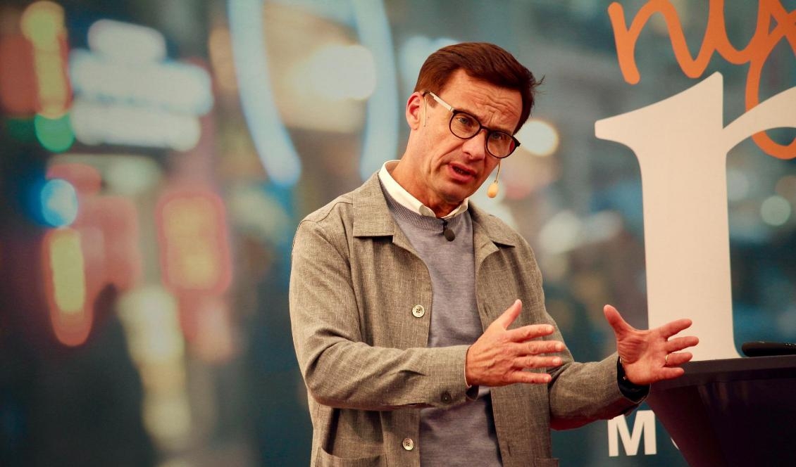 Moderaternas partiledare, Ulf Kristersson. Foto: Susanne W Lamm/Epoch Times-arkivbild