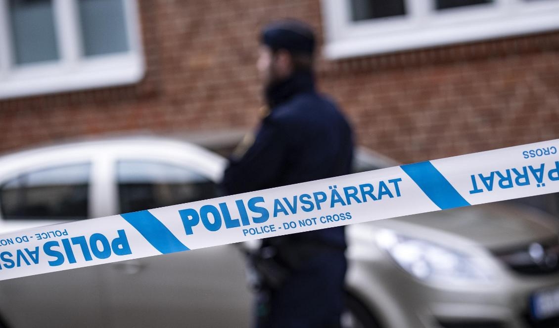 En person har skjutits i Västerås. Foto: Johan Nilsson/TT-arkivbild