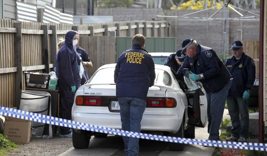 
Australiska poliser. Bilden är från ett annat tillfälle. Foto: David Crosling/AP/TT-arkivbild                                                