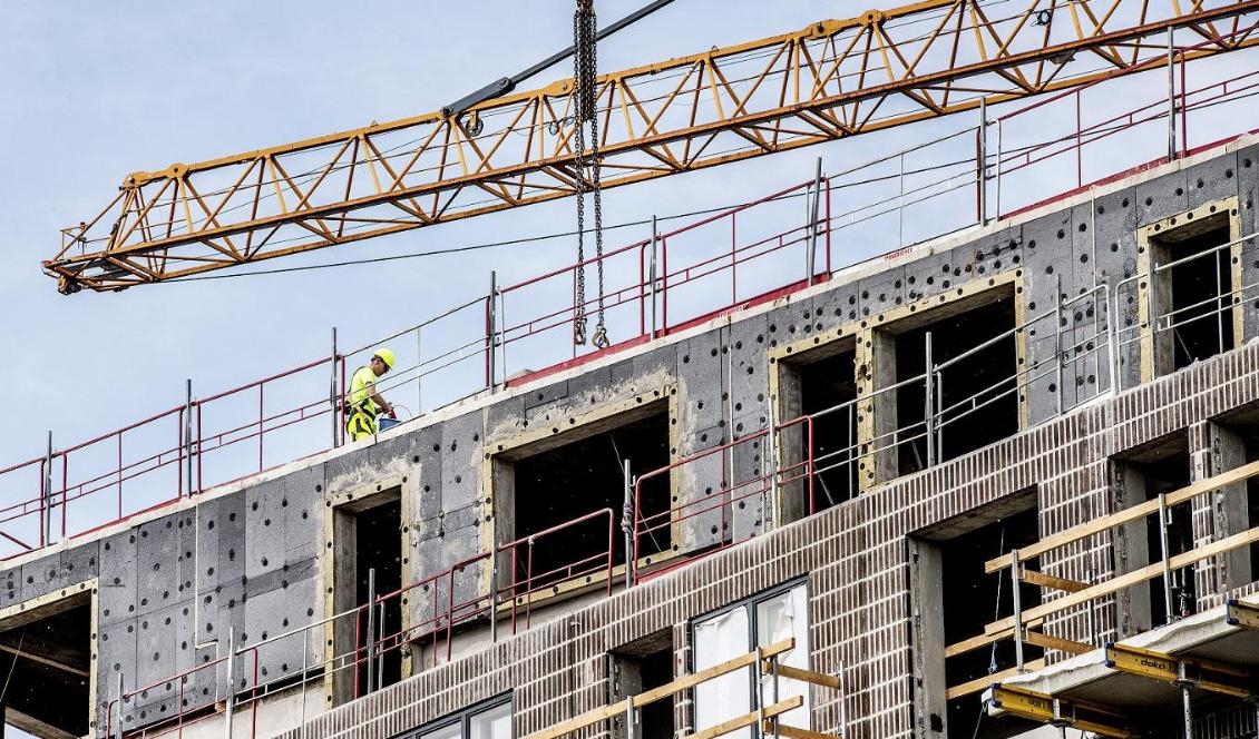 Utbudet av nyproduktion sjunker något jämfört med i fjol. Foto: Tomas Oneborg/SvD/TT-arkivbild