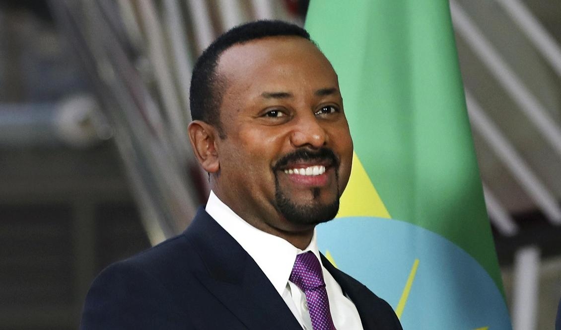 Etiopiens premiärminister Abiy Ahmed. Foto: Francisco Seco-arkivbild